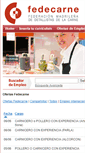 Mobile Screenshot of empleo.fedecarne.es